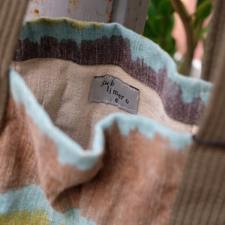 SUBLIME  サブライム"NOMAD CANVAS TOTE BAG"