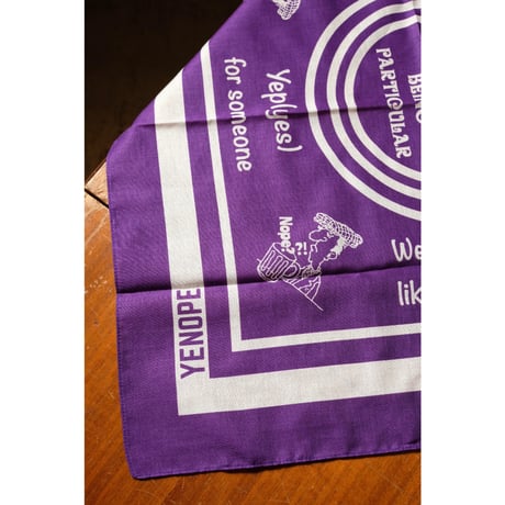 YENOPE イエノープ "Roic Bandana"ロイックバンダナ