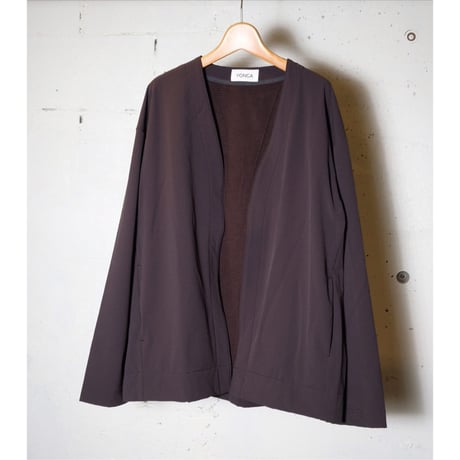 YONCA ヨンカ "COMFORT TECH FLEECE CARDIGAN"