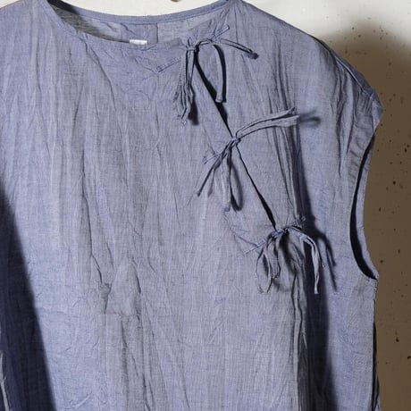 (g) グラム "FRONT RIBBON BLOUSE"フロントリボンブラウス