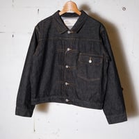 HARVESTY ハーベスティ"BLACK DENIM JACKET"