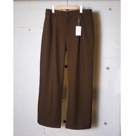 EVCON エビコン"1TUCK EASY WIDE SLACKS"