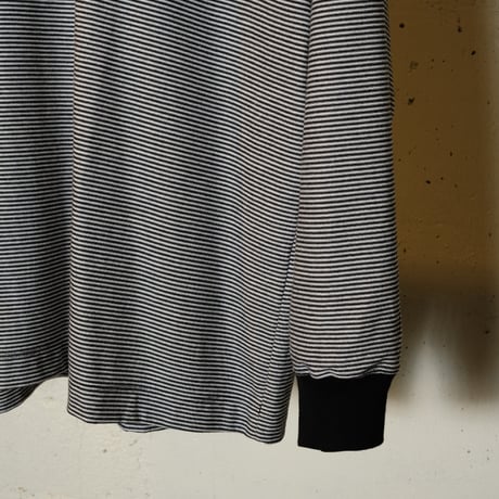 PERS PROJECTS パースプロジェクト "VICTOR L/S BLIND BORDER TEE"