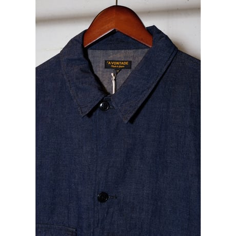 A VONTADE アボンタージ "Naval Utility Jacket -INDIGO Denim-"