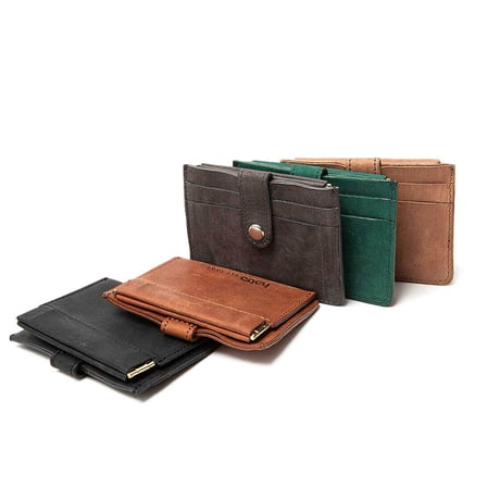 hobo ホーボー "NUBUCK COW LEATHER DOUBLE SNAP WALLET"