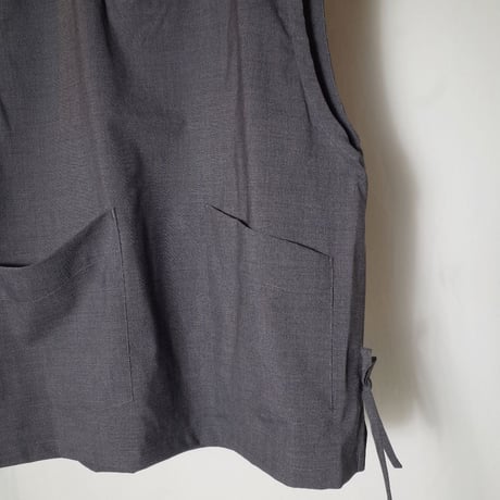 MANUAL ALPHABET マニュアルアルファベット "T/W PULLOVER VEST"ベスト