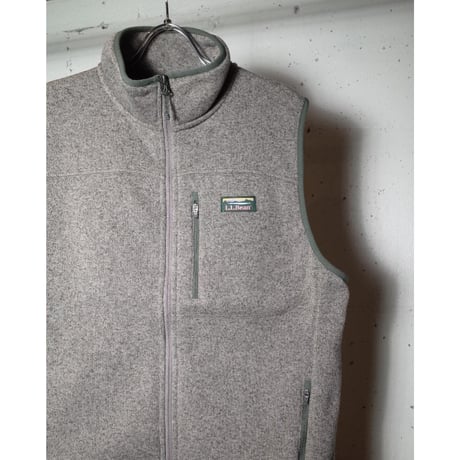 L.L.Bean エルエルビーン "Sweater Fleece Vest" セーターフリースベスト