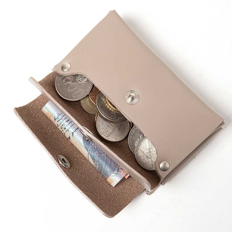 hobo ホーボー"DOUBLE FLAP WALLET COW LEATHER"