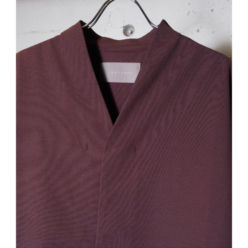 【美品】shirocon curlyオーバーシャツ　38サイズ　yori yori ドレープシャツ 38 YORI ヨリ shirocon origamiブラウス 38