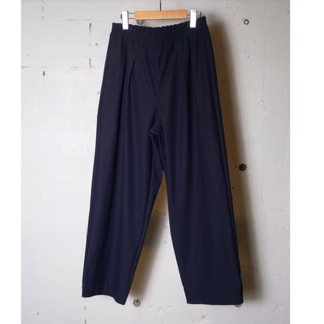 CURLY カーリー "SORONA® TRICOT WIDE PANTS -solid-"ワイドパンツ