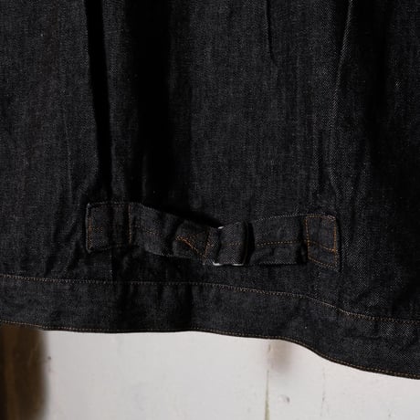 HARVESTY ハーベスティ"BLACK DENIM JACKET"