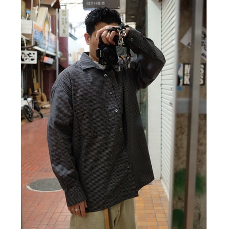 PERS PROJECTS パースプロジェクト "VICTOR L/S WIDE FIT SHIRTS “CHECK”