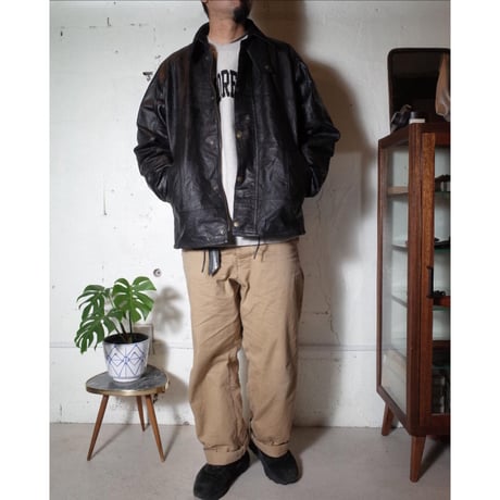 YOUSED(ユーズド)  "Leather Drivers Jacket"