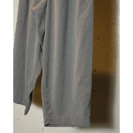 HARVESTY ハーベスティ "T/R WIDE EGG CROPPED PANTS" ワイドエッグクロップドパンツ