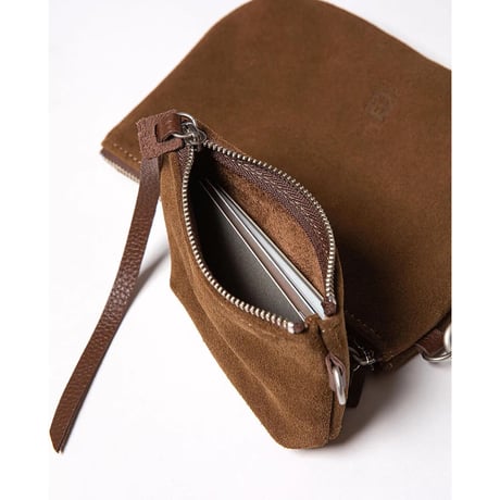hobo ホーボー"PAIR CASE COW SUEDE WITH STRAP"