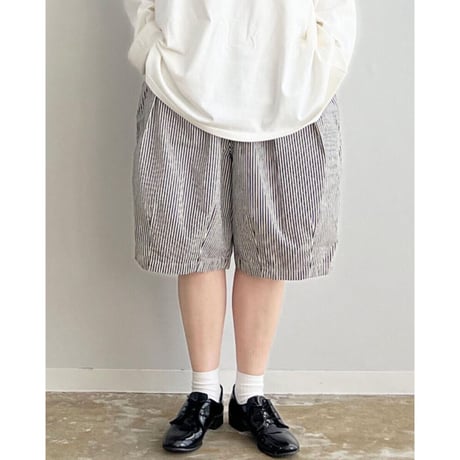 HARVESTY ハーベスティー "STRIPES CIRCUS SHORT PANTS" ストライプサーカスショートパンツ