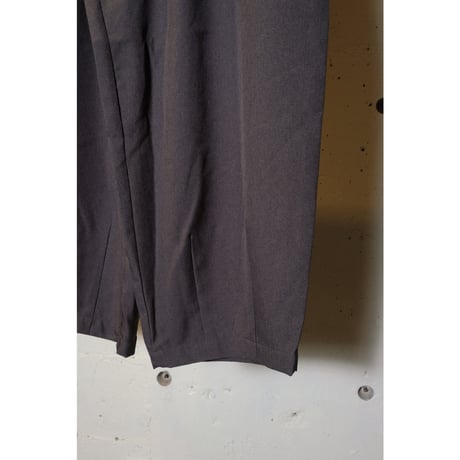 HARVESTY ハーベスティー"RELAXING TWILL CROPPED EASY CIRCUS PANTS"