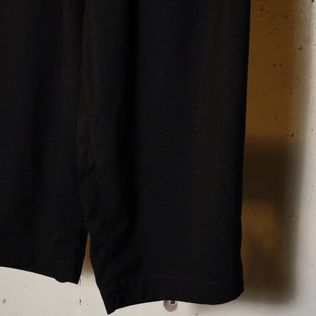 HARVESTY ハーベスティ "T/R WIDE EGG CROPPED PANTS" ワイドエッグクロップドパンツ