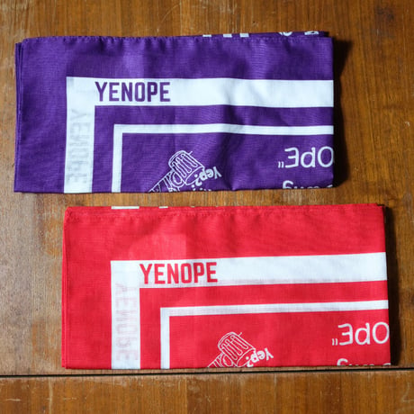 YENOPE イエノープ "Roic Bandana"ロイックバンダナ