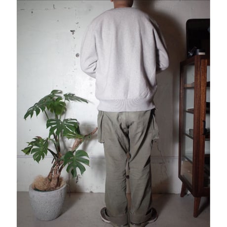 TACOMA FUJI RECORDS タコマフジレコード "NO MORE BEER COLLEGE LOGO SWEATSHIRT designed by Shuntaro Watanabe"