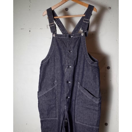 HARVESTY ハーベスティー"DENIM CLOTH OVERALLS "デニムオーバーオール