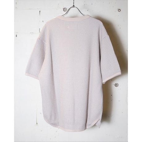 CURLY カーリー "TWO-TONE WAFFLE TEE＂ワッフルTEE
