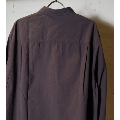 UNIVERSAL PRODUCTS ユニバーサルプロダクツ "Garment Dyed L/S Regular Shirts"