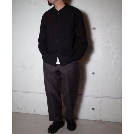 LAMOND ラモンド " WOOL LINEN TUMBLER SHIRT JACKET"シャツジャケット