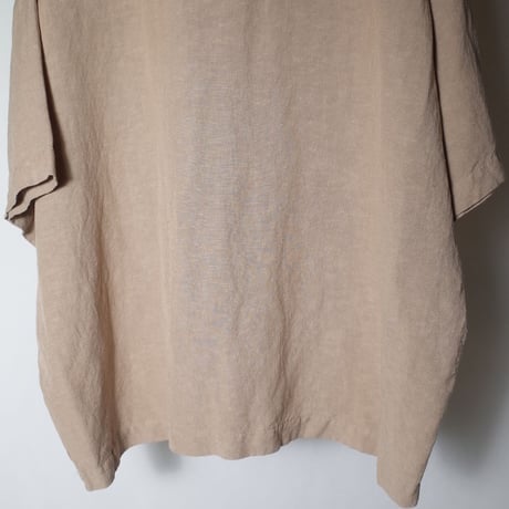 HARVESTY ハーベスティー "SHORT SLEEVES PULLOVER LINEN/RAYON " プルオーバー