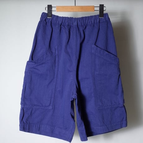 HARVESTY ハーベスティー "COTTON/LINEN HERRINGBONE GARDEN SHORT PANTS"ガーデンショーツ
