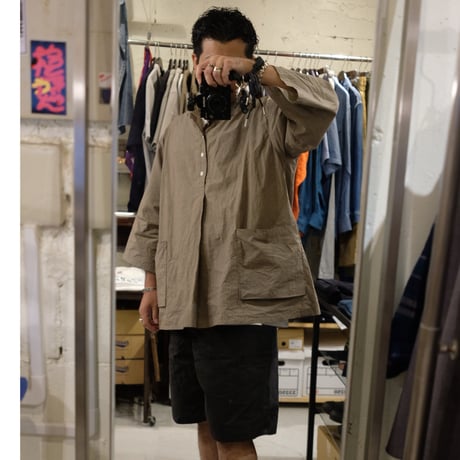 ORDINARY FITS オーディナリーフィッツ "Open Collar Shirt"
