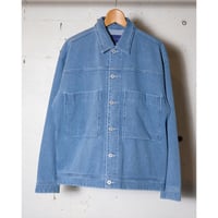 CURLY カーリー ”DENIM TRUCKER JACKET -used washed-"