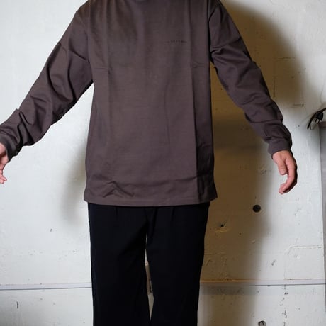 CURLY カーリー "HEAVY PLATING L/S TEE"