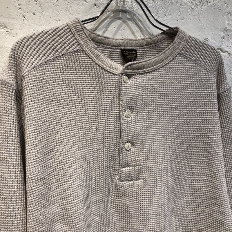 A VONTADE / 26/2 BD Waffle Henly L/S | 幸地商店 K-S...