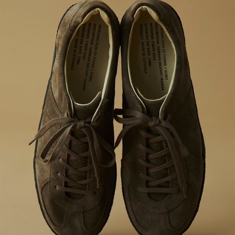 hobo ホーボー "GERMAN TRAINER COW SUEDE by REPRODUCTION OF FOUND"