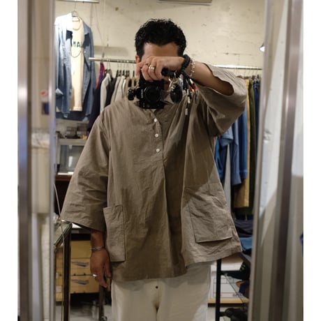 ORDINARY FITS オーディナリーフィッツ "Open Collar Shirt"