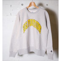 TACOMA FUJI RECORDS タコマフジレコード "EGG FOO YOUNG SWEATSHIRT designed by Shuntaro Watanabe"スウェット