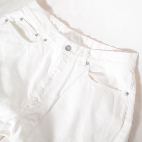 LAMOND ラモンド " Serubitch Tapered Denim(WHITE) ”セルビッチテーパードデニム