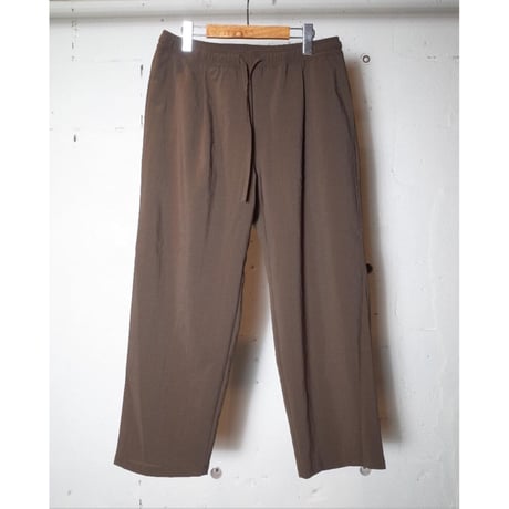 LAMOND ラモンド "SEMI WIDE SHARI PANTS"