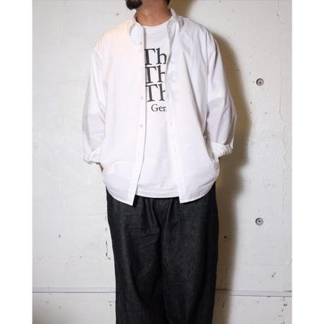 UNIVERSAL PRODUCTS ユニバーサルプロダクツ "Garment Dyed L/S Regular Shirts"