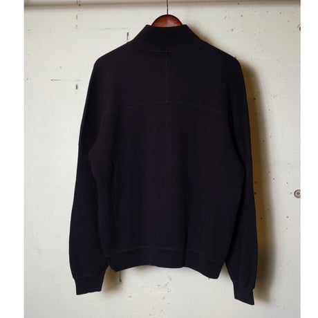 UNIVERSAL PRODUCTS ユニバーサルプロダクツ "WAFFLE FOOTBALL HALF ZIP SWEAT"