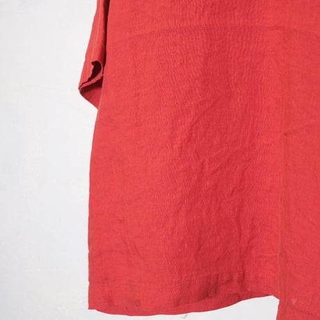 HARVESTY ハーベスティー "FRENCH LINEN S/S PULL OVER"フレンチリネンプルオーバー