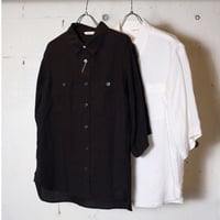 ORDINARY FITS オーディナリーフィッツ  "LINEN SHORT SLEEVE WORK SHIRTS"