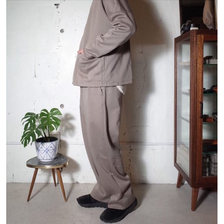 CURLY カーリー "DOUBLE KNIT WIDE PANTS"パンツ