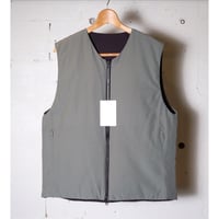 LAMOND ラモンド "N/C SHIBO REVERSIBLE DOWN VEST"リバーシブルダウンベスト