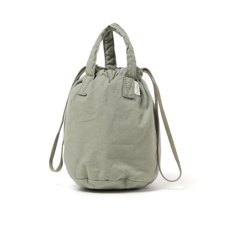 hobo ホーボー"DRAWSTRING POUCH PADDED COTTON RIPSTOP"