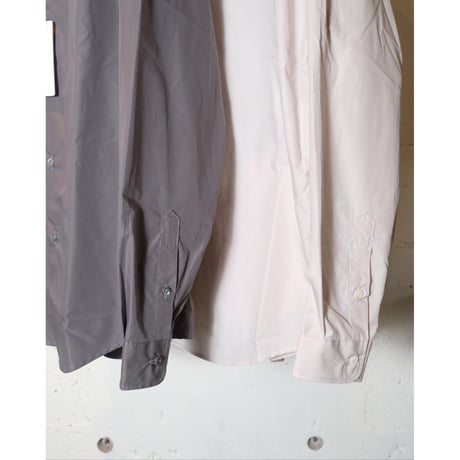 LAMOND ラモンド "Soft Cotton Band Collar Shirts ＂バンドカラーシャツ
