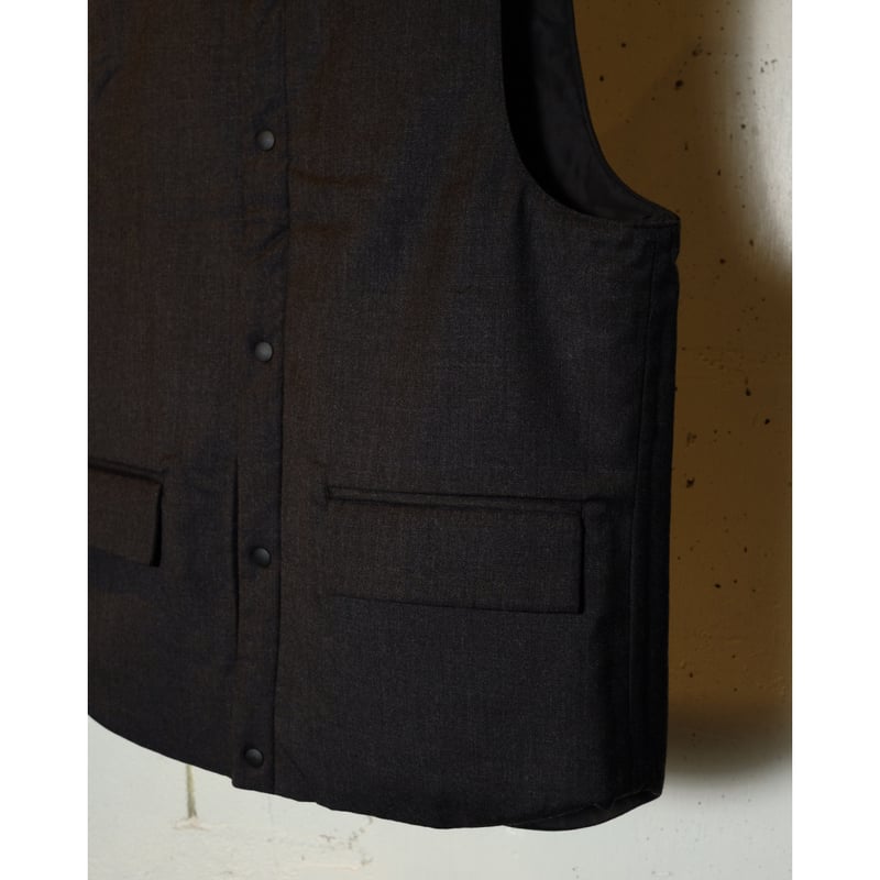 A Vontade Reversible Pack Vest Lサイズ 黒茶系 A VONTADE アボンタージ 