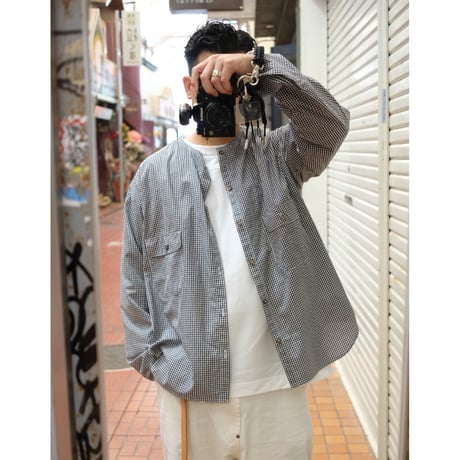 ORDINARY FITS オーディナリーフィッツ "NO COLLAR SHIRTS"