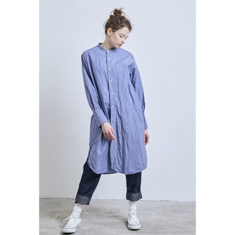 (g) グラム "TYPEWRITER BAND COLOR SHIRT ONE PIECE＂シャツワンピース